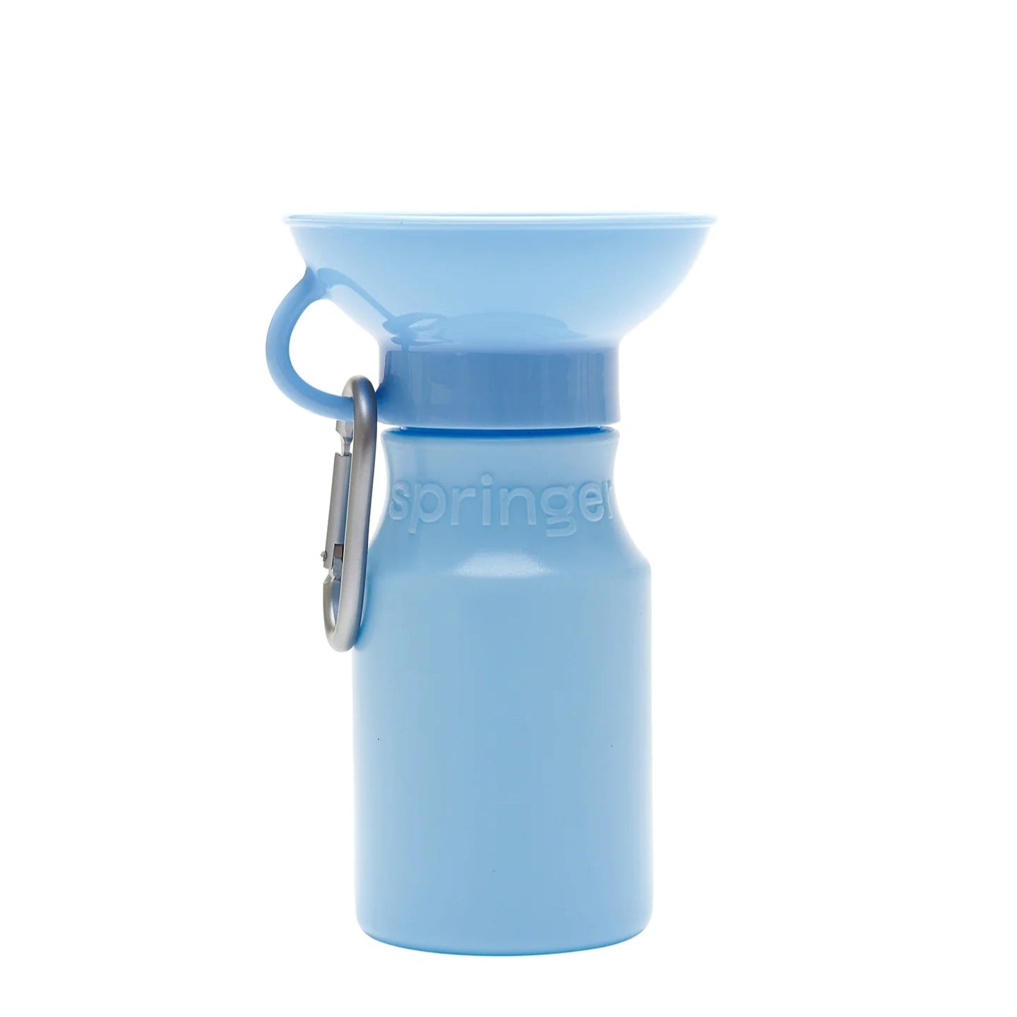 Springer Mini Travel Dog Water Bottle, Sky Blue