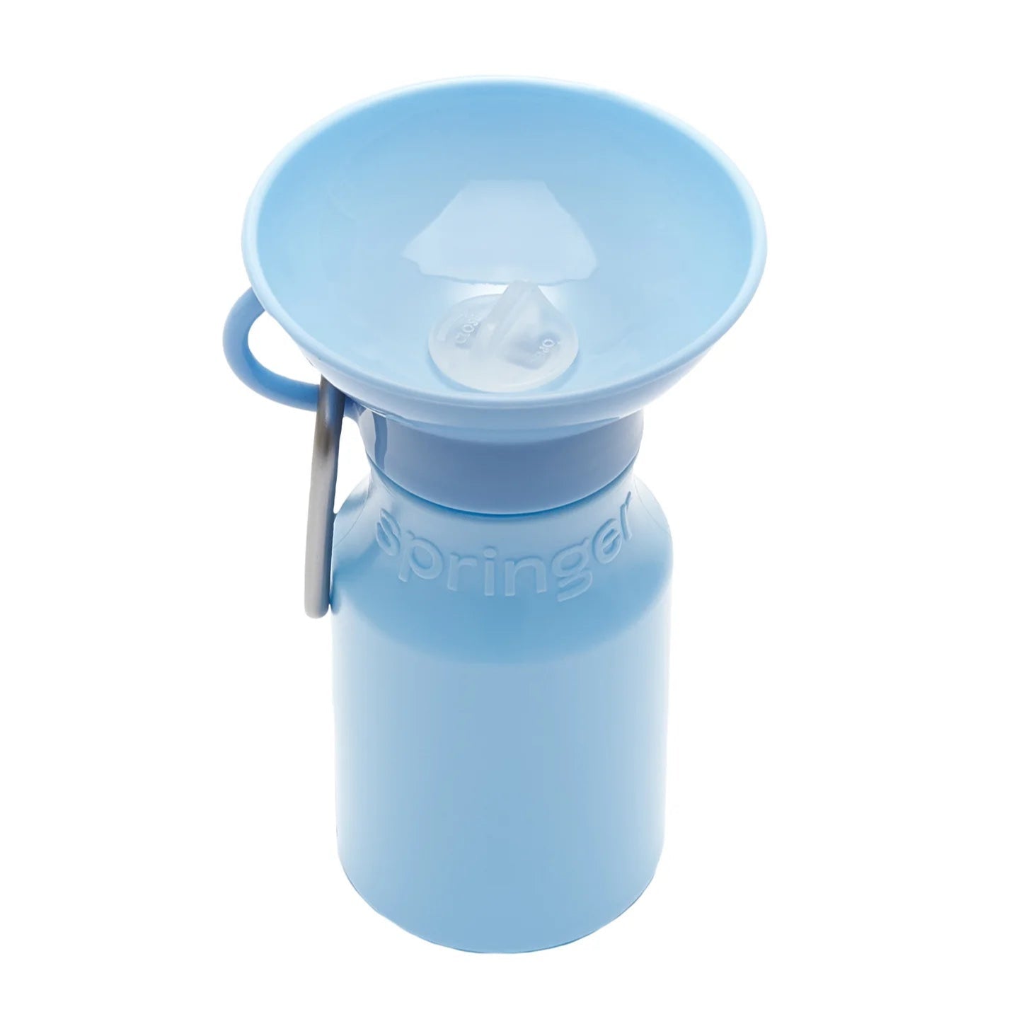 Springer Mini Travel Dog Water Bottle, Sky Blue