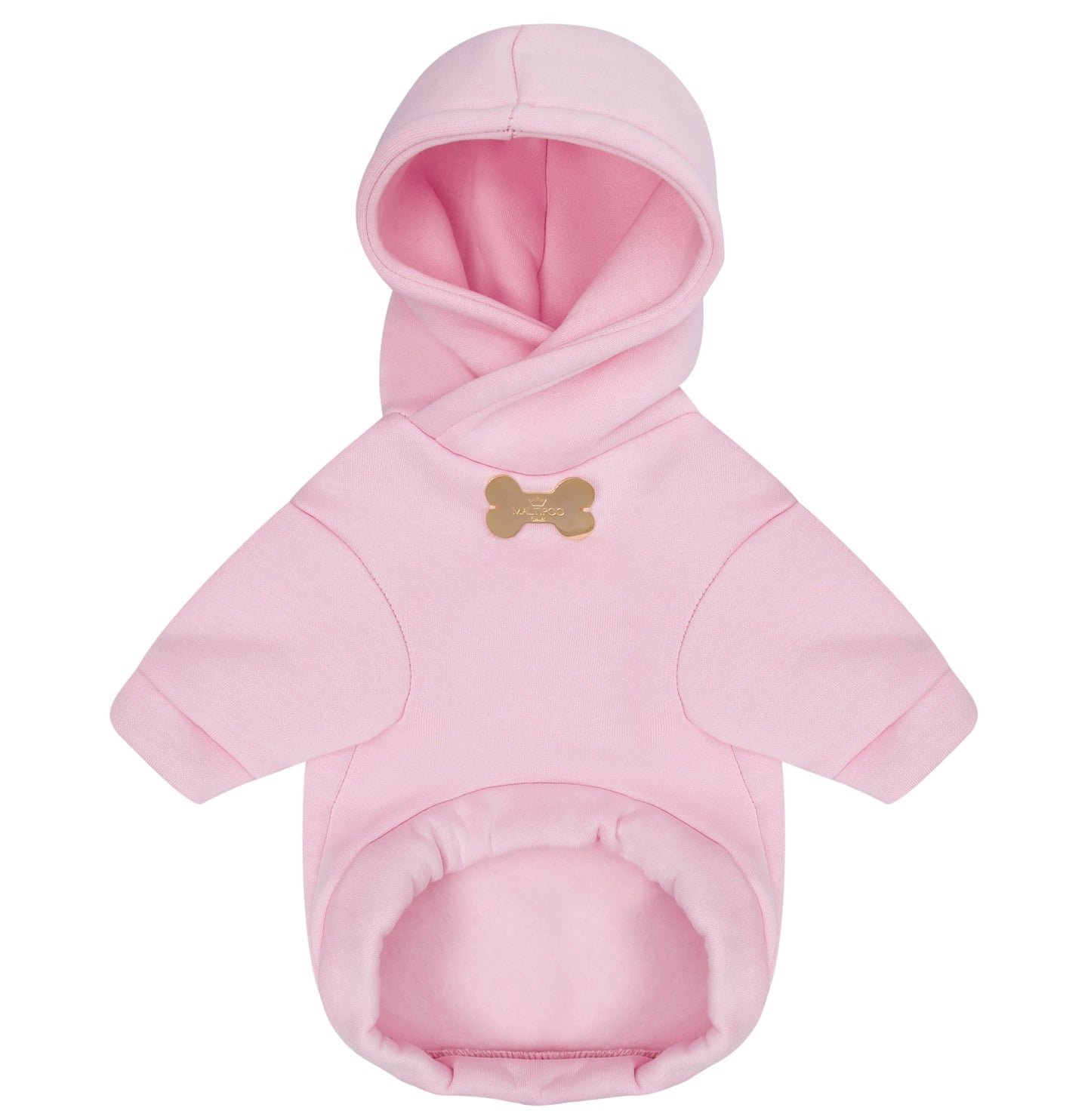 Maltipoo World 2 Paws Hoodie, Pink