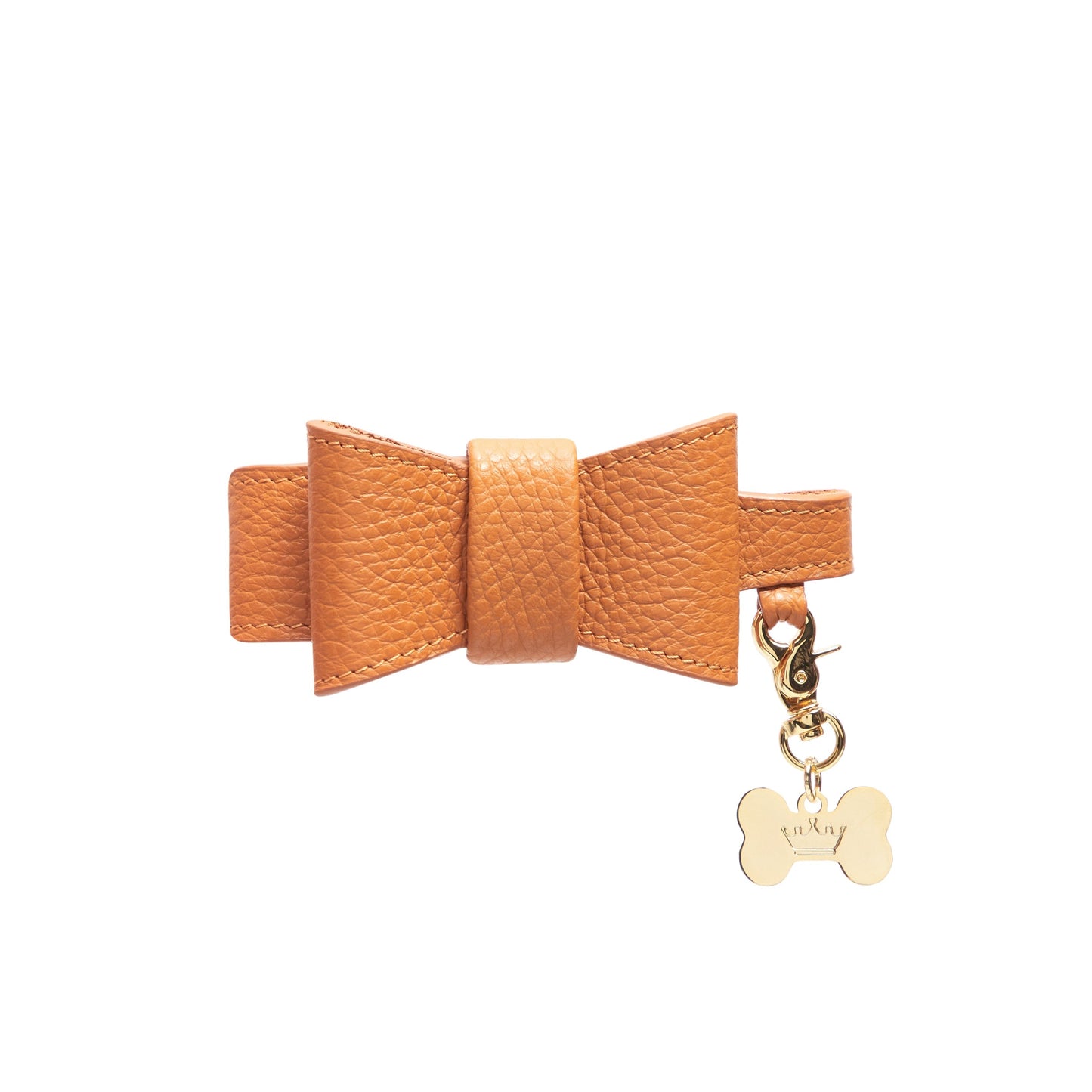 Maltipoo World Bow Tie Collar, Orange