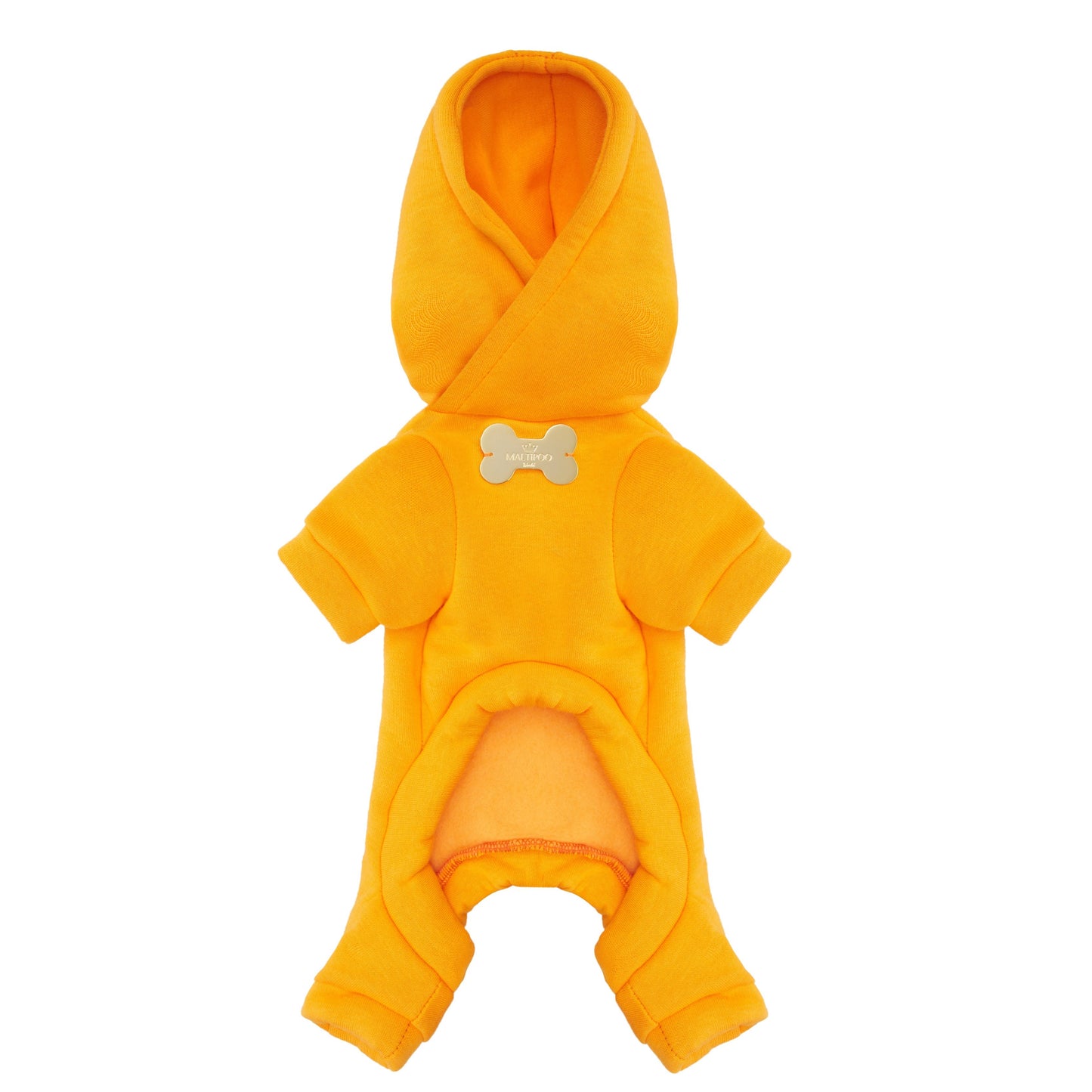 Maltipoo World 4 Paws Hoodie, Orange