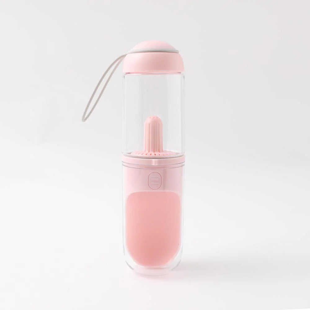 Moncheri Pet Mobile Water Bottle, Pink