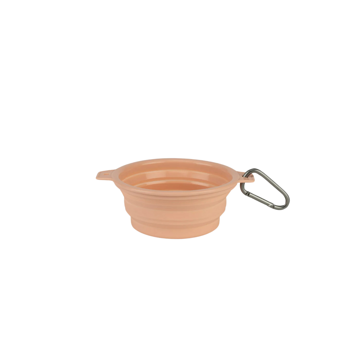 Maxbone Rubber Travel Bowl, Peach