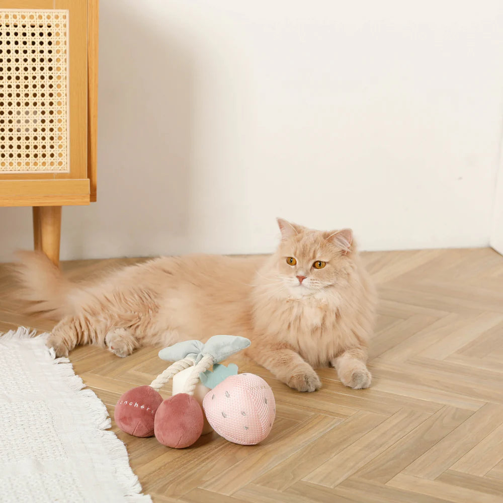 Moncheri Cherry Rope Stuffed Toy