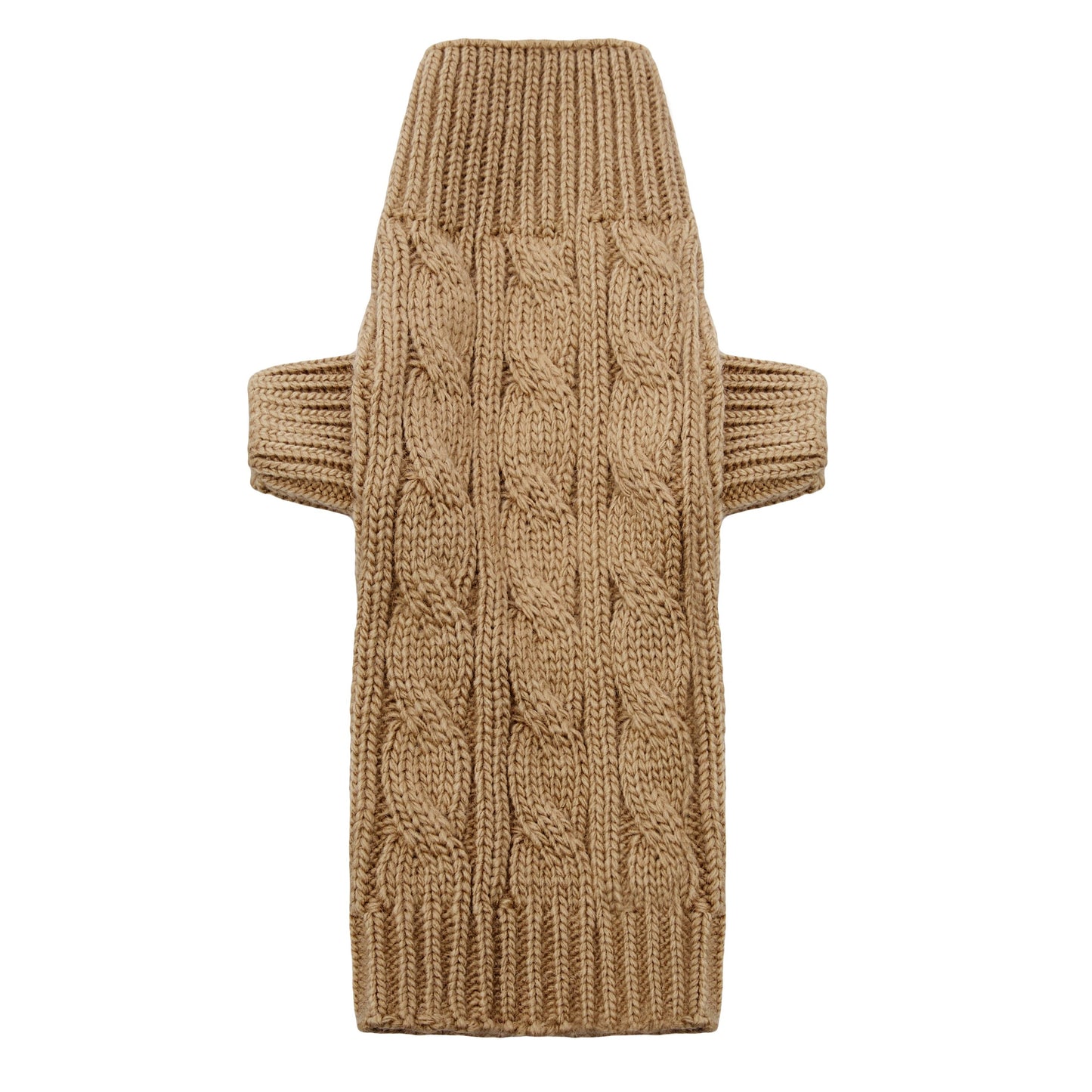 Maltipoo World Pigtail Sweater, Cacao