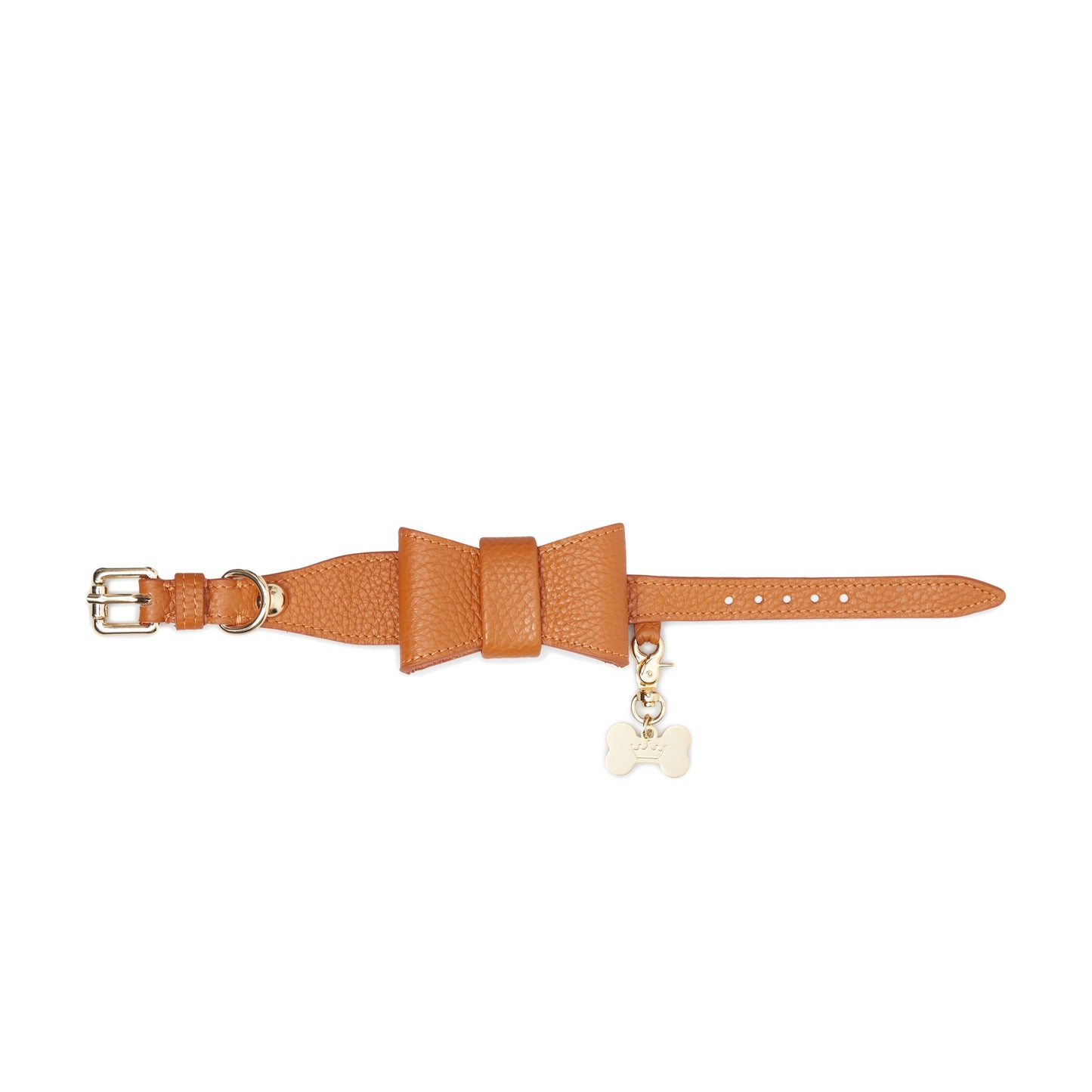 Maltipoo World Bow Tie Collar, Orange