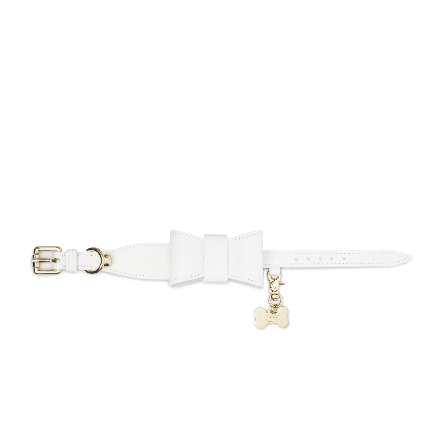 Maltipoo World Bow Tie Collar, White