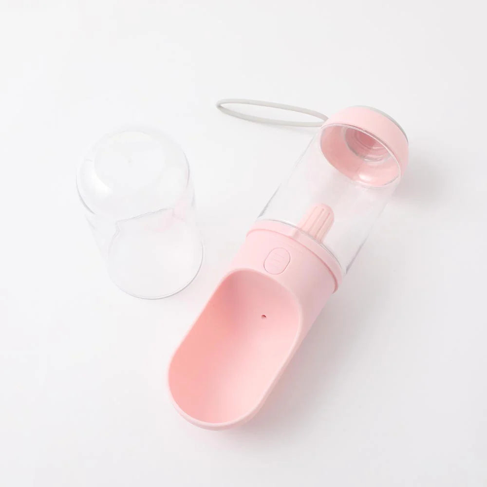 Moncheri Pet Mobile Water Bottle, Pink