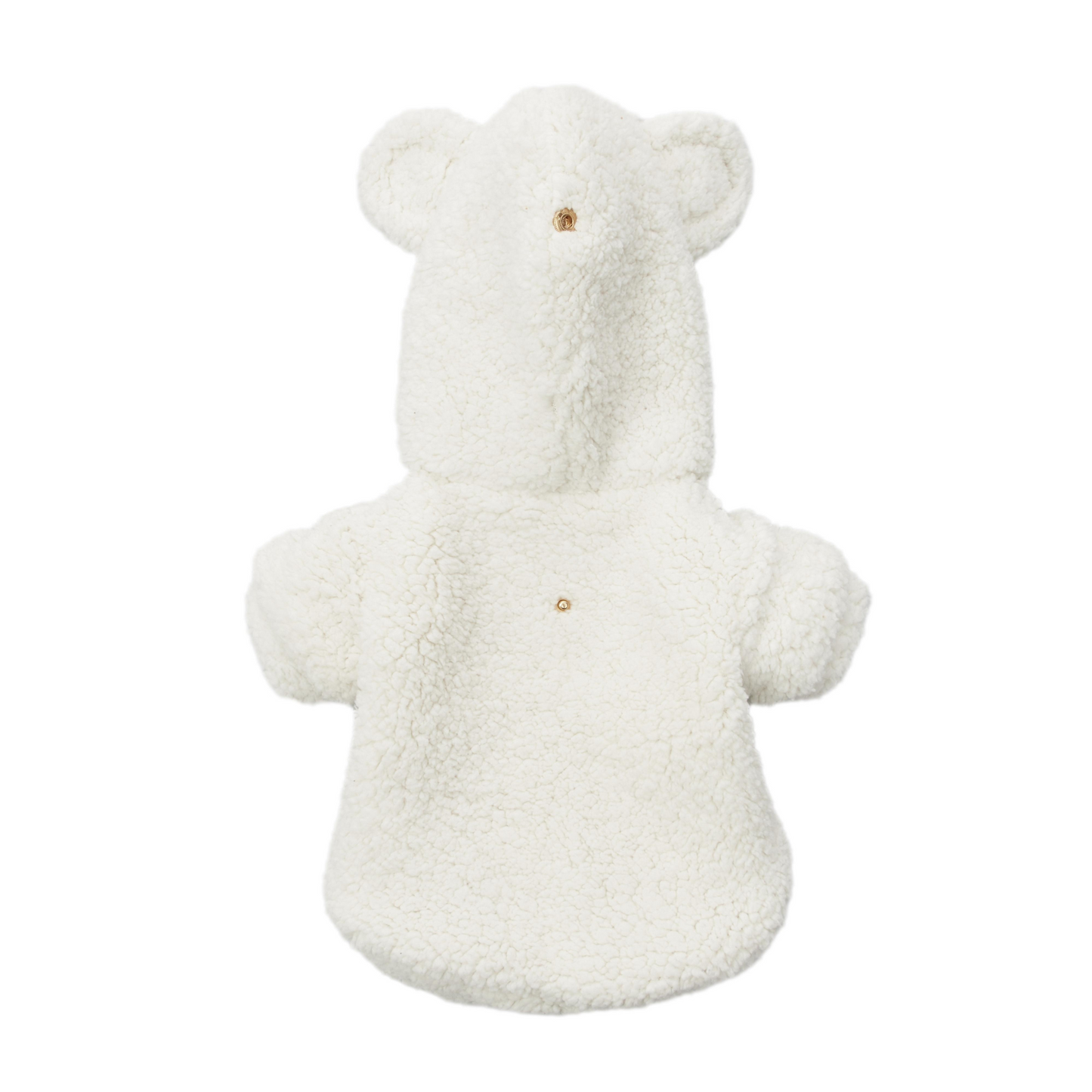Maltipoo World Teddy Hoodie, White