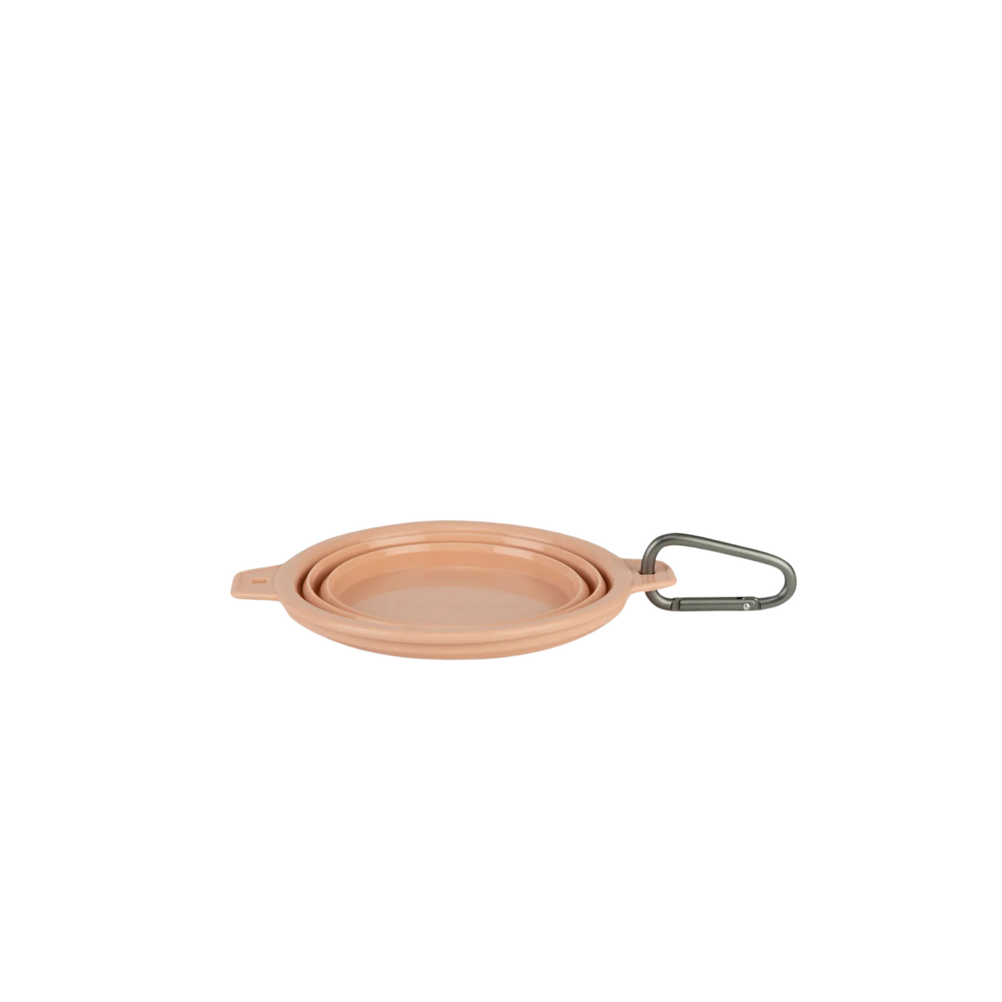 Maxbone Rubber Travel Bowl, Peach
