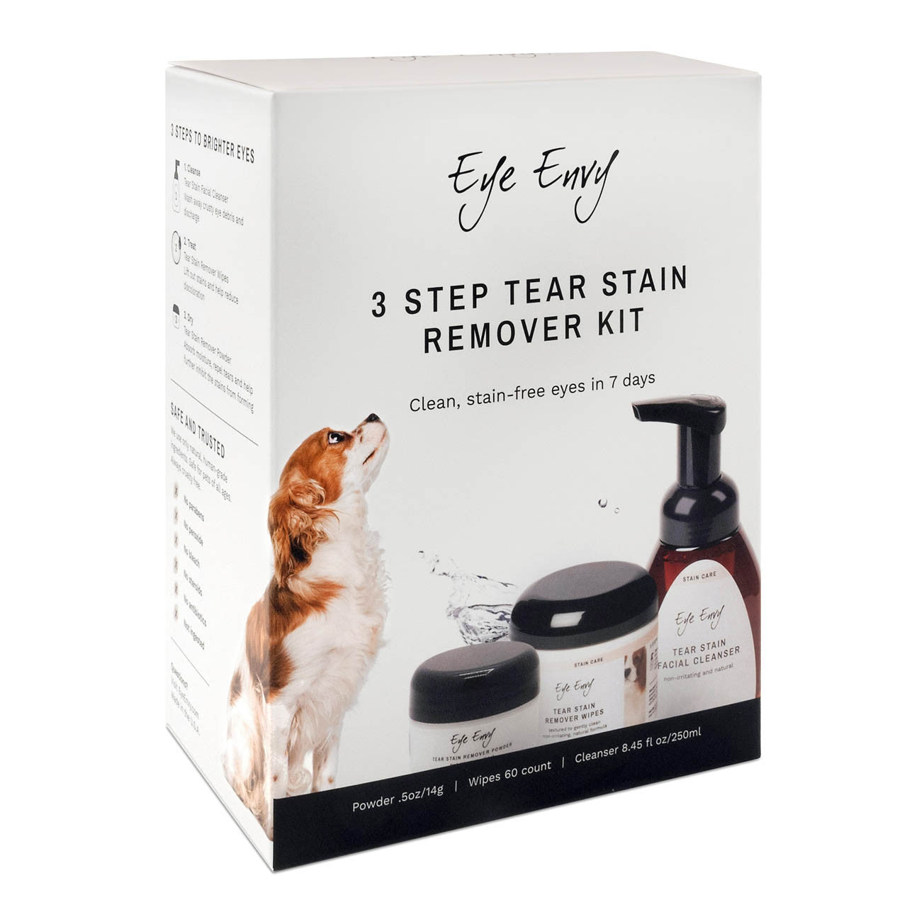 Eye Envy 3-Step Tear Stain Remover Kit