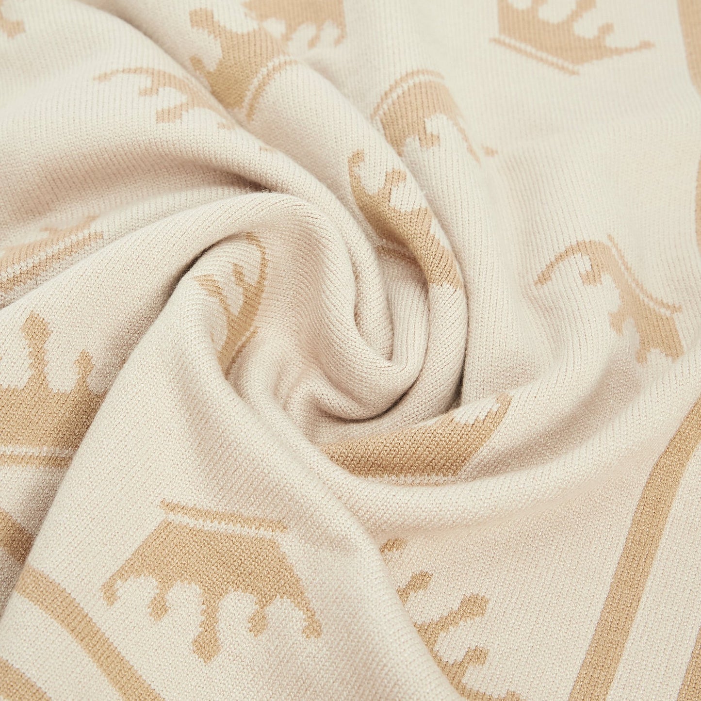 Maltipoo World Blanket, Beige