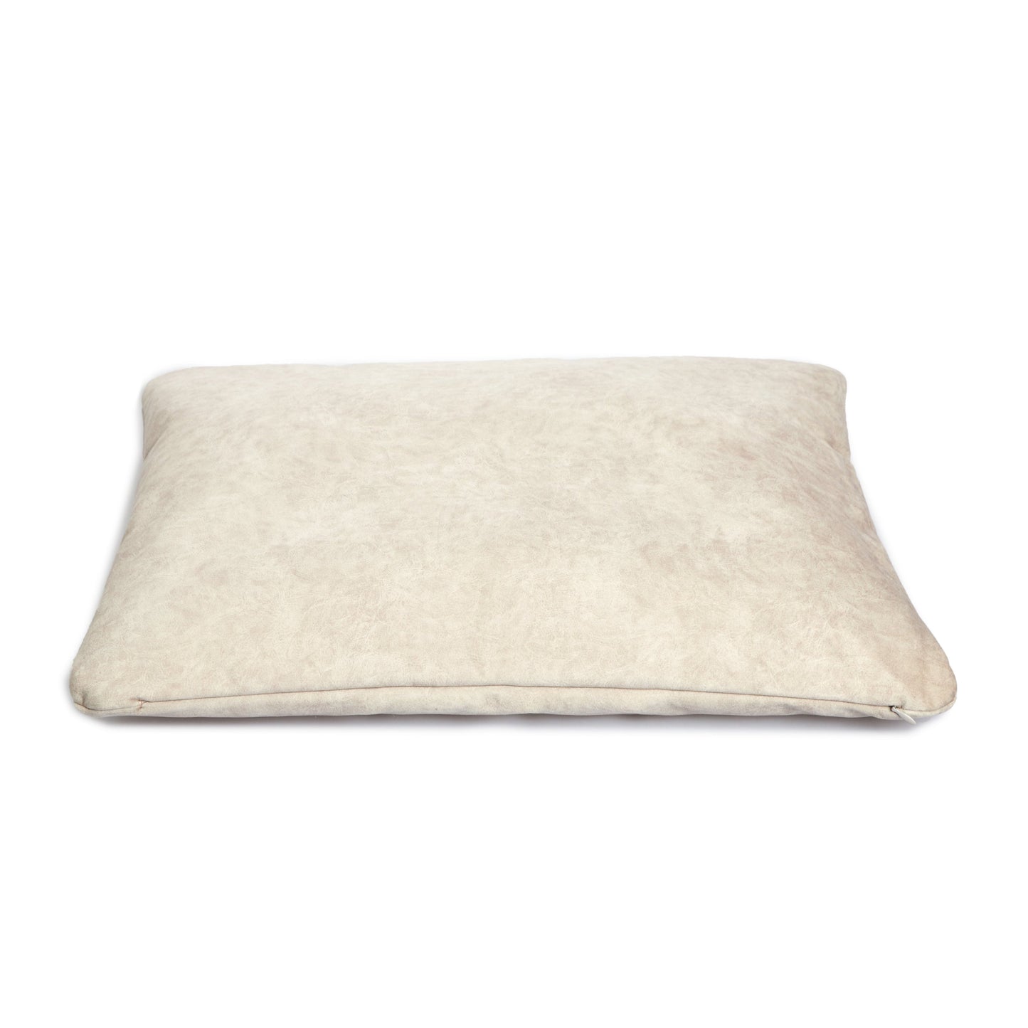 Maltipoo World Leather And Velour Lounger, Vanilla
