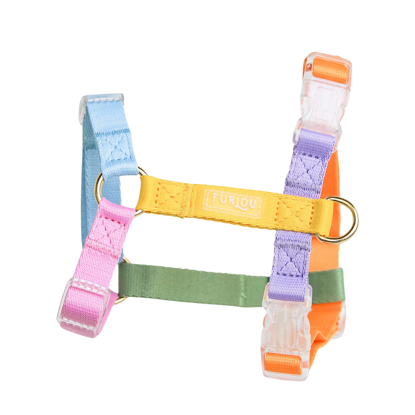 Furlou Rainbow Dog Harness