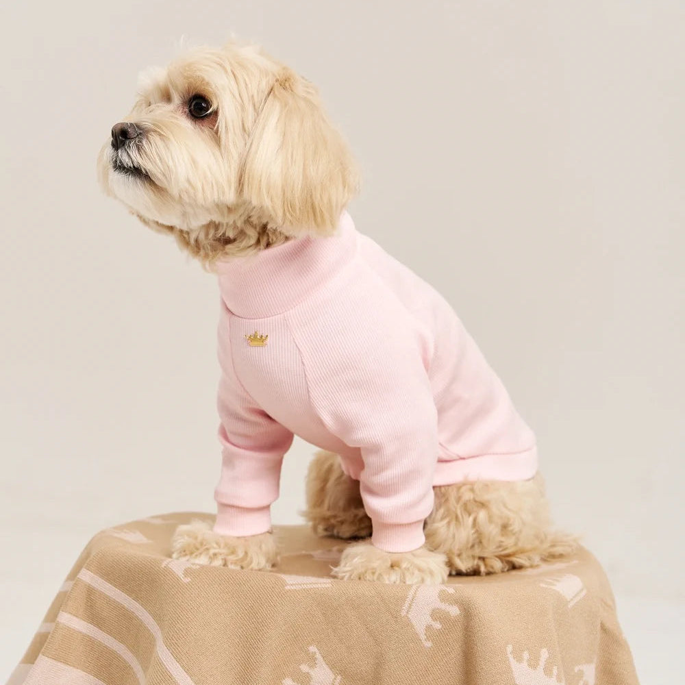 Maltipoo World Polo Neck PawSleeve, Pink