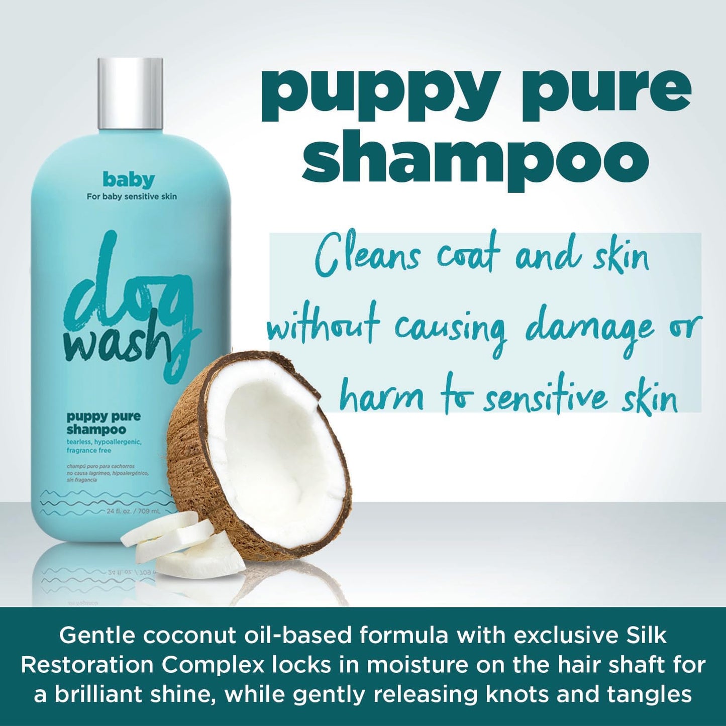 Synergy Labs Dog Wash Puppy Pure & Simple Shampoo, 354 ml