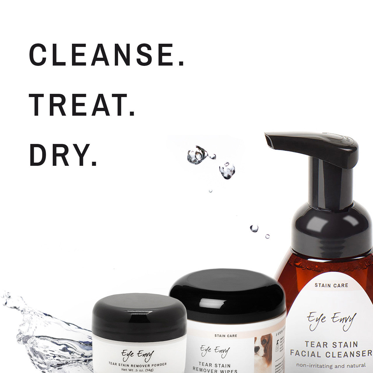 Eye Envy 3-Step Tear Stain Remover Kit