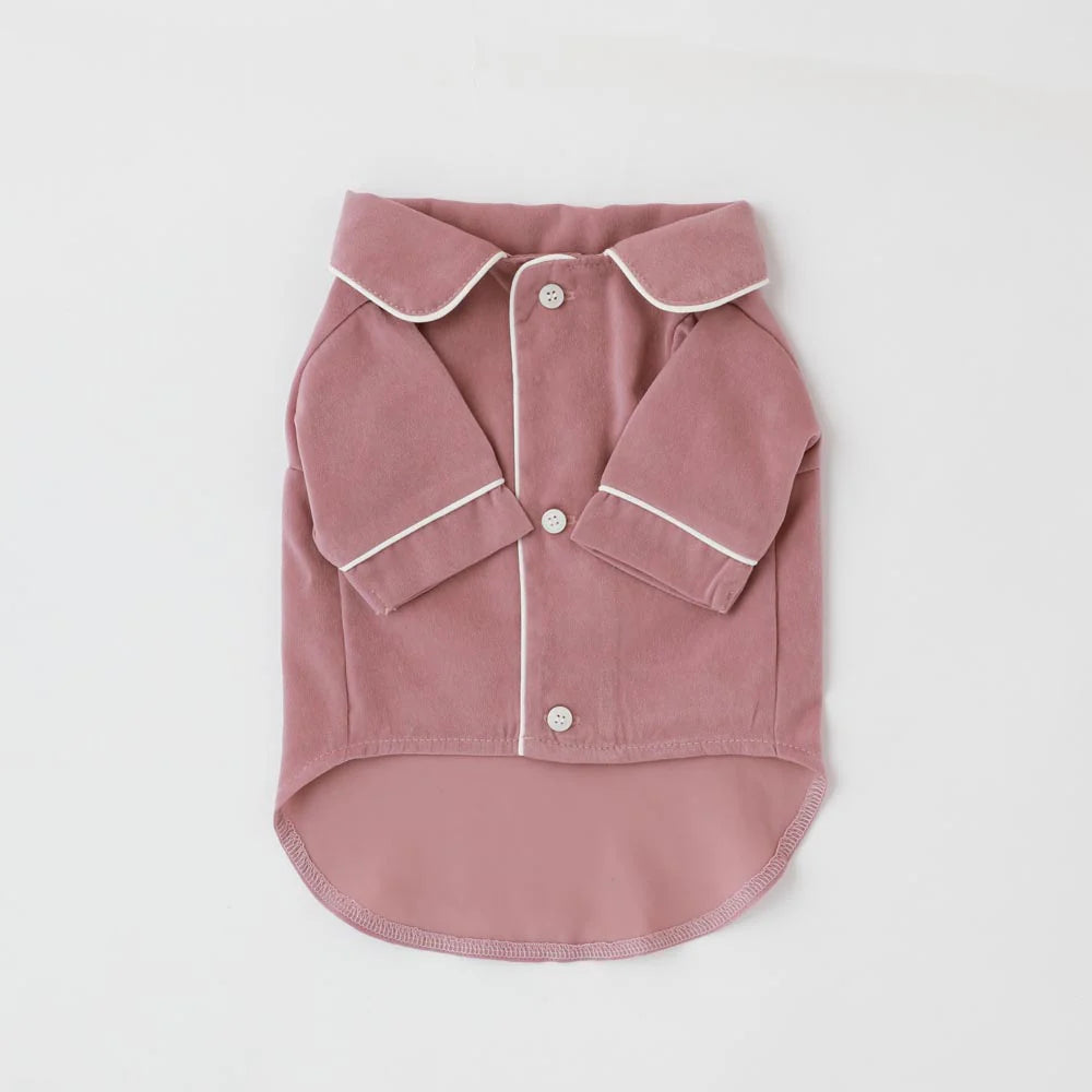 Moncheri Vintage Satin Room Wear, Pink