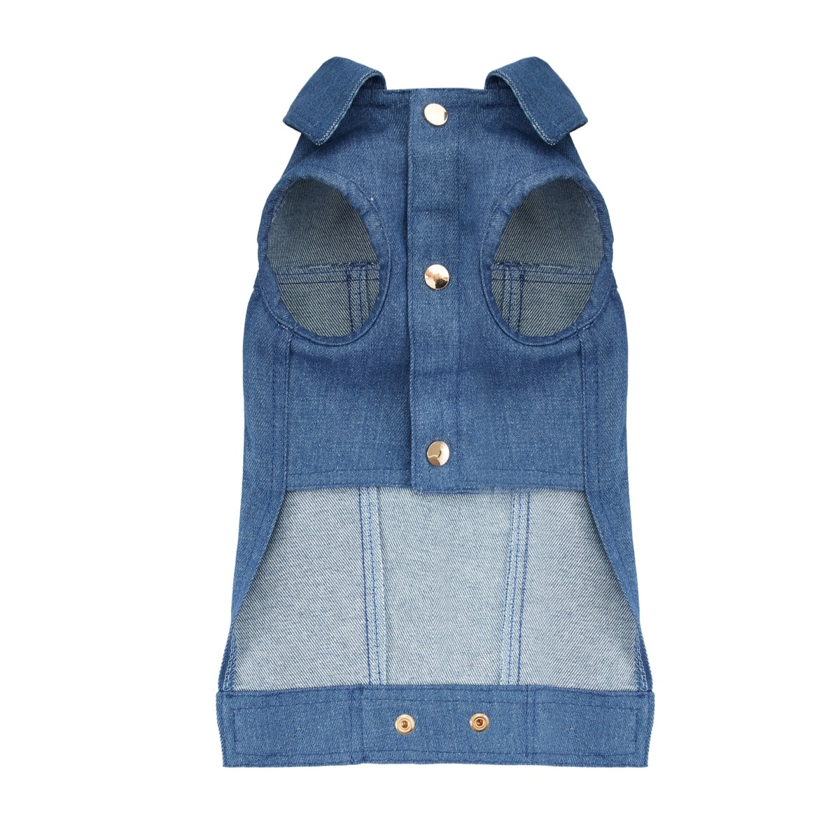 Maltipoo World Cotton Vest, Denim