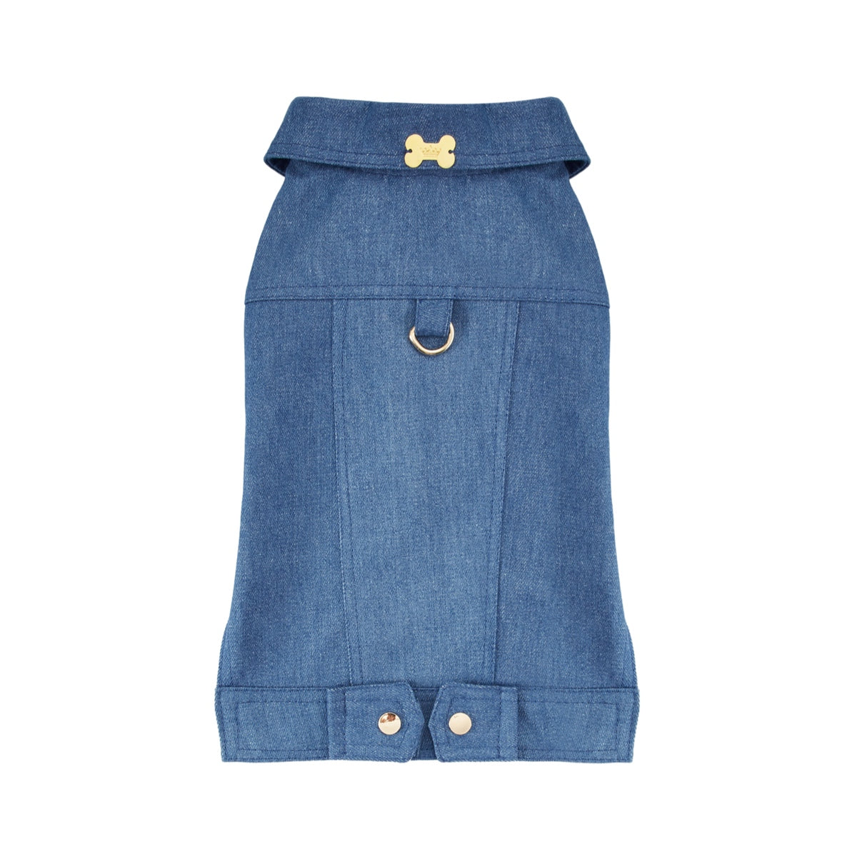 Maltipoo World Cotton Vest, Denim
