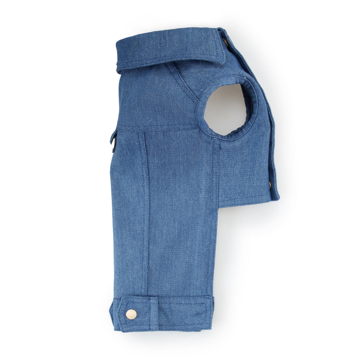 Maltipoo World Cotton Vest, Denim