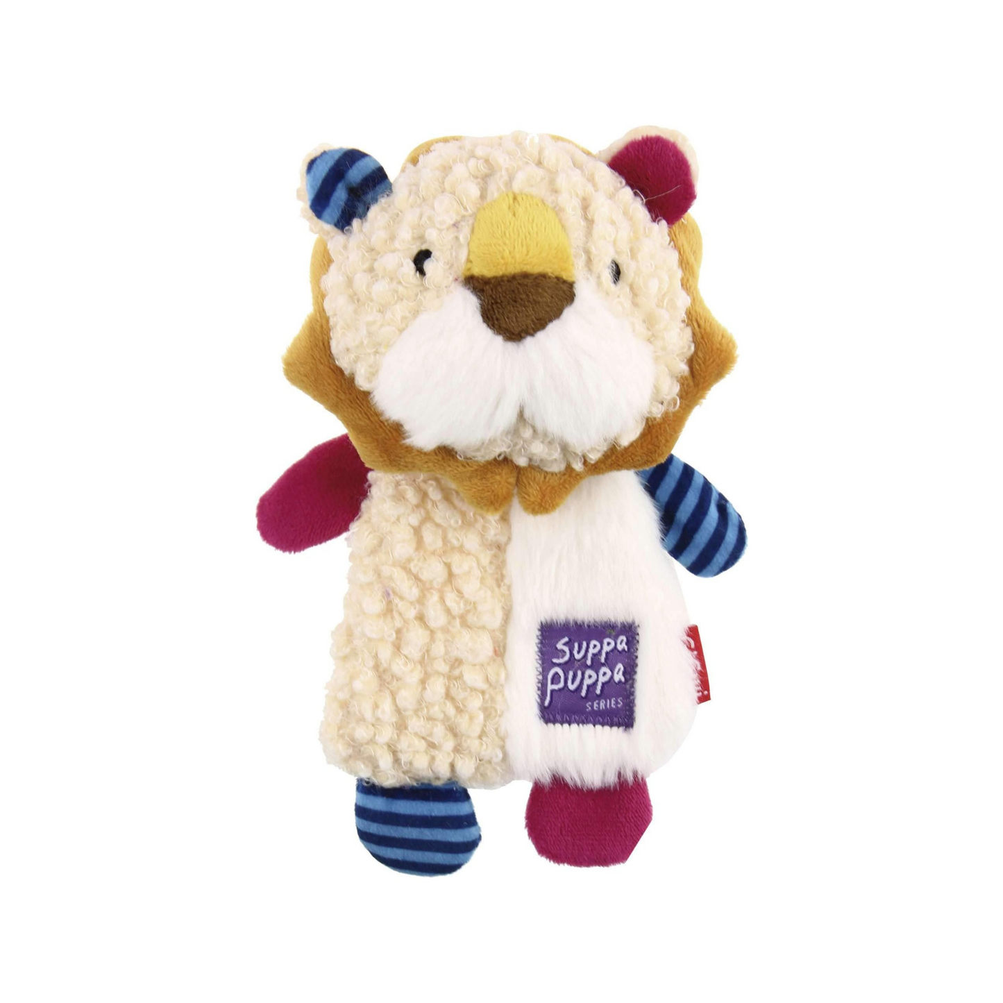 GiGwi Suppa Puppa Lion Squeaker / Crinkle inside