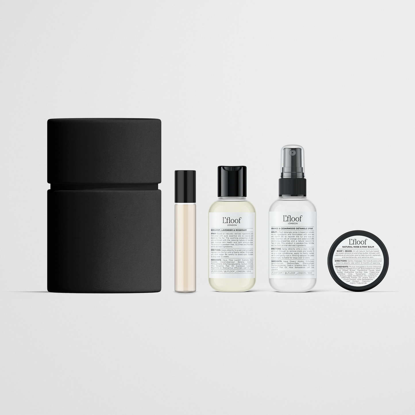 L'floof LUCKY PUP Grooming Travel Kit