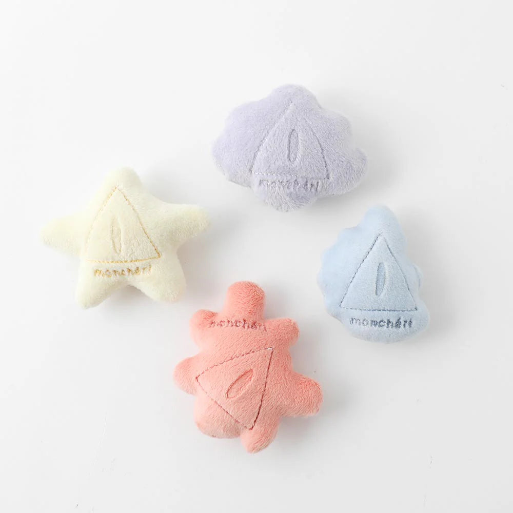 Moncheri Friends of Shells Nose Work Toys + Drawstring Bag