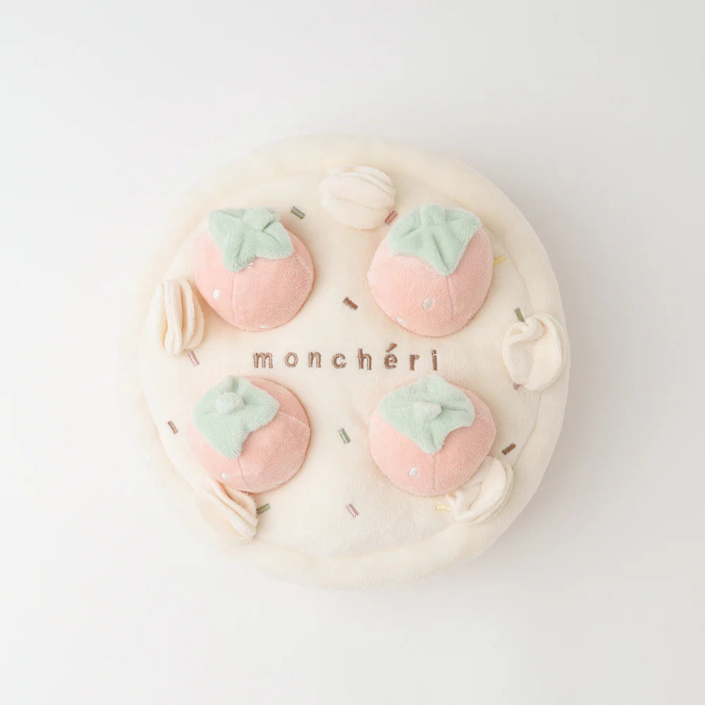 Moncheri Strawberry Whole Cake Nosework Toy