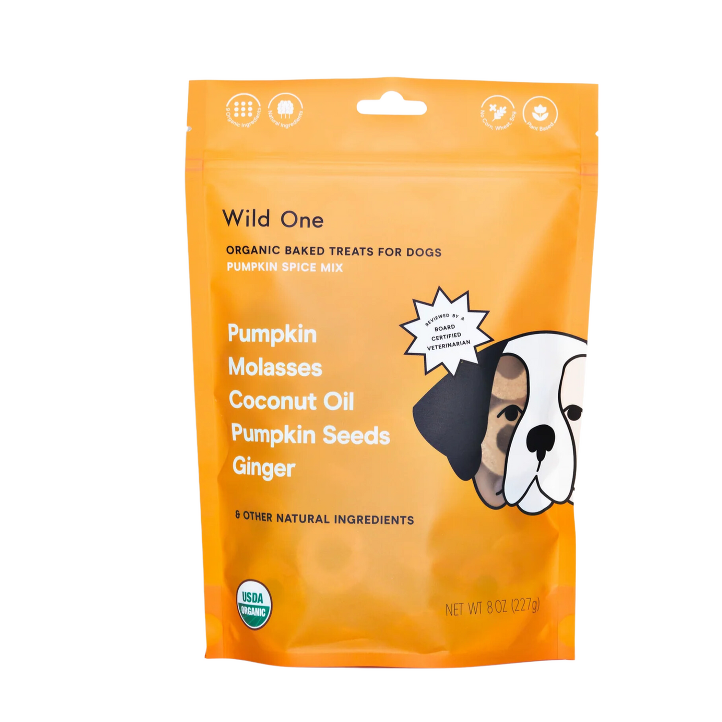 Wild One Organic Baked Treats, Pumpkin Spice