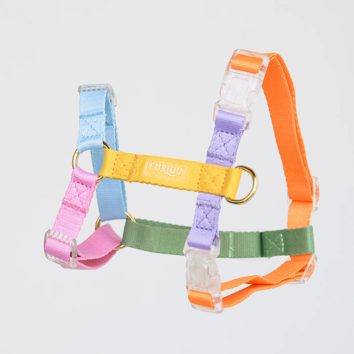 Furlou Rainbow Dog Harness