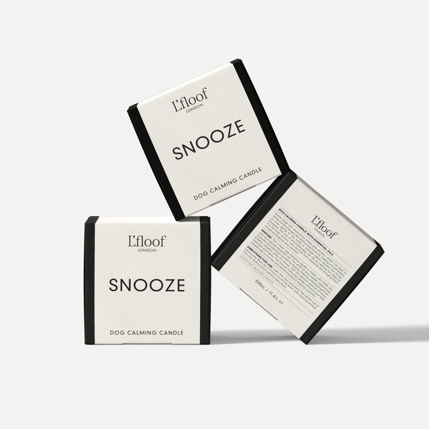 L'floof SNOOZE Dog Calming Candle, 330 g