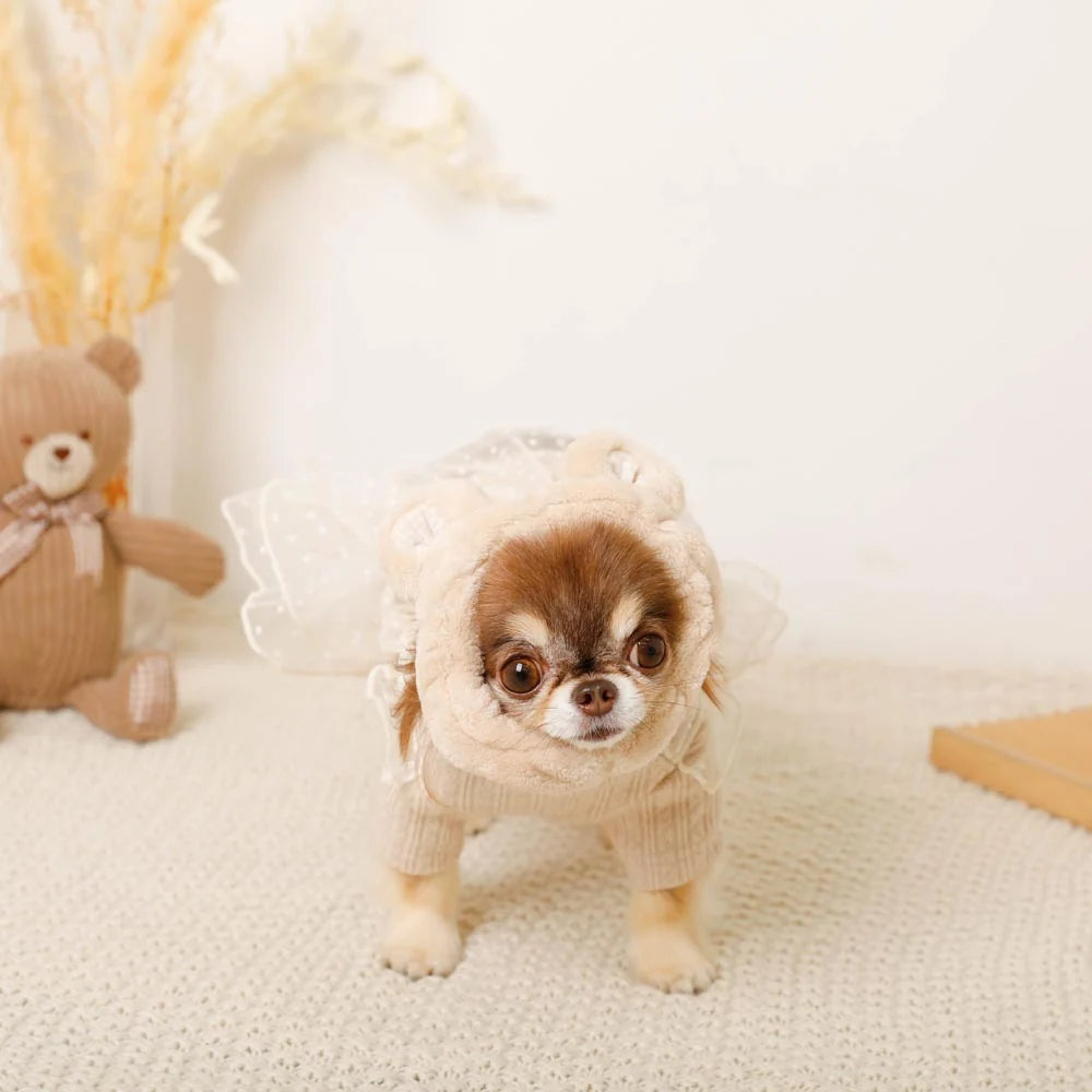 Moncheri Bear Hair Band, Beige