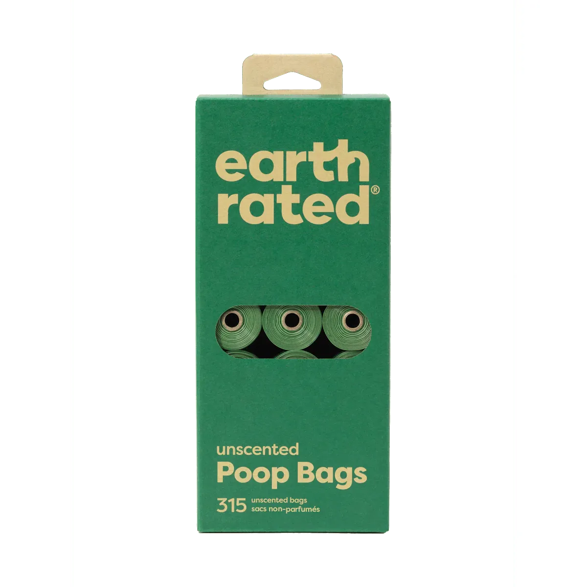 Earth Rated Dog Poop Bags, 315 pcs, Unscented