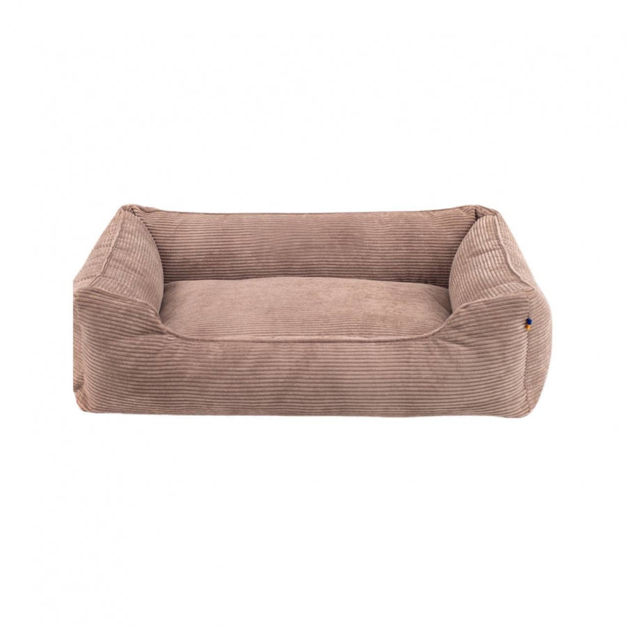 Maltipoo World Fabric Lounger, Nude Velvet