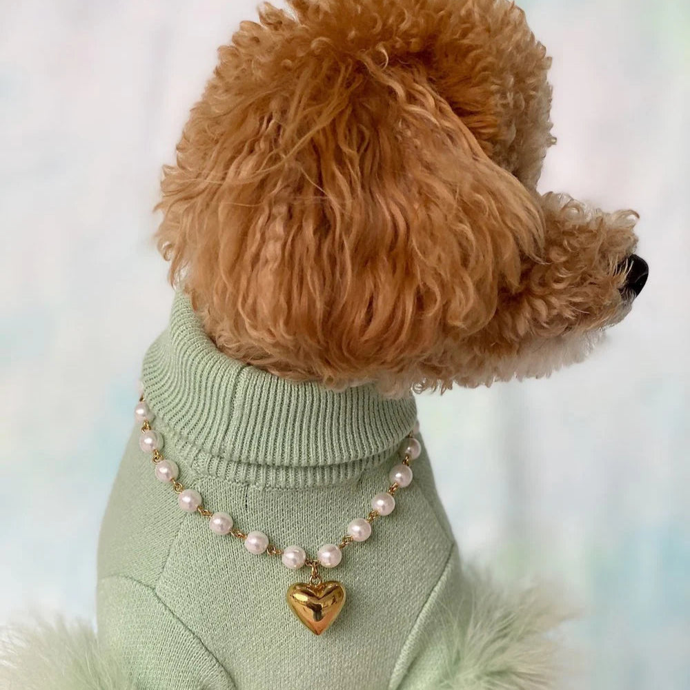Pearl and Prince Coeur Pearl Necklace
