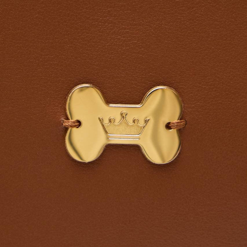 Maltipoo World Passport Cover, Brown