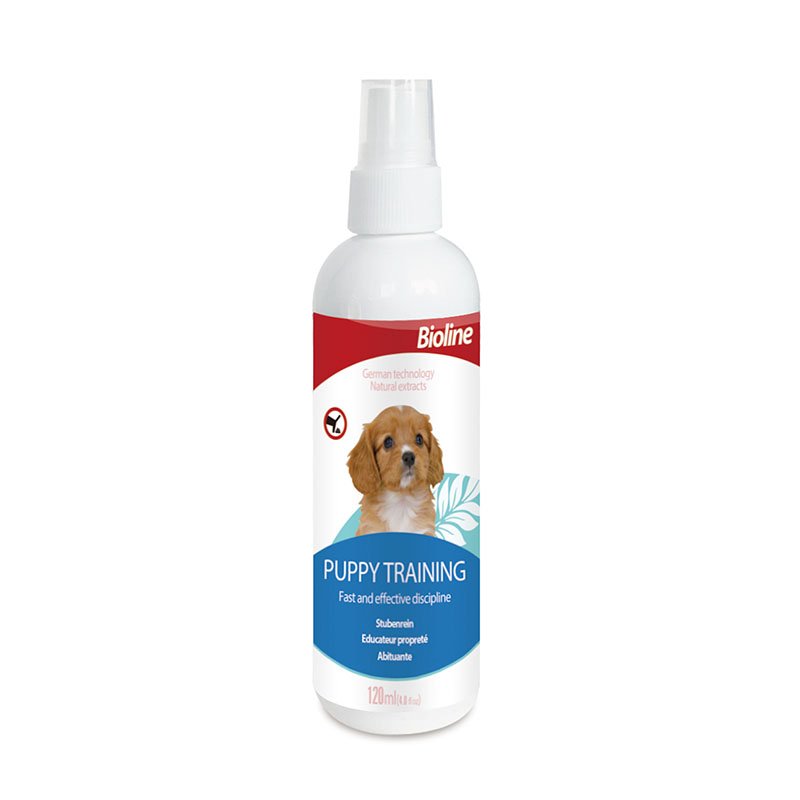 Bioline Puppy Training Spray, 120 ml