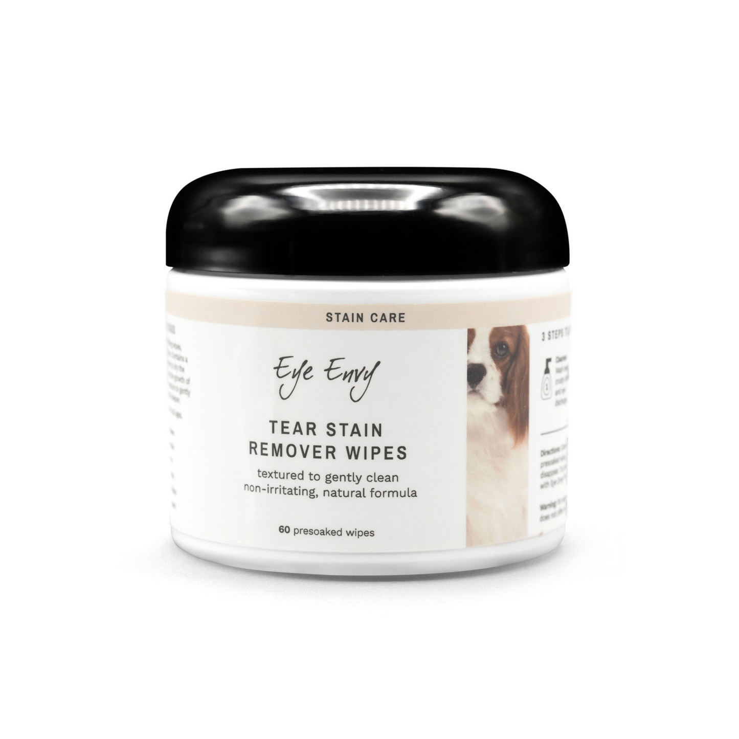Eye Envy Tear Stain Remover Wipes for Dogs, 60