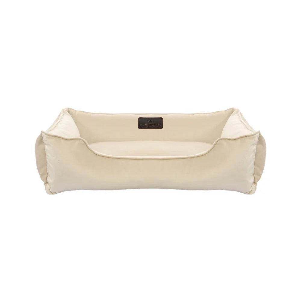 Maltipoo World Fabric Lounger, Milk Velours