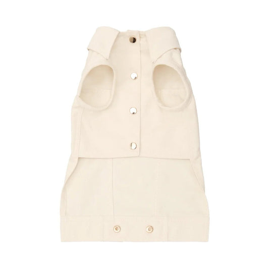 Maltipoo World Cotton Vest, Milk