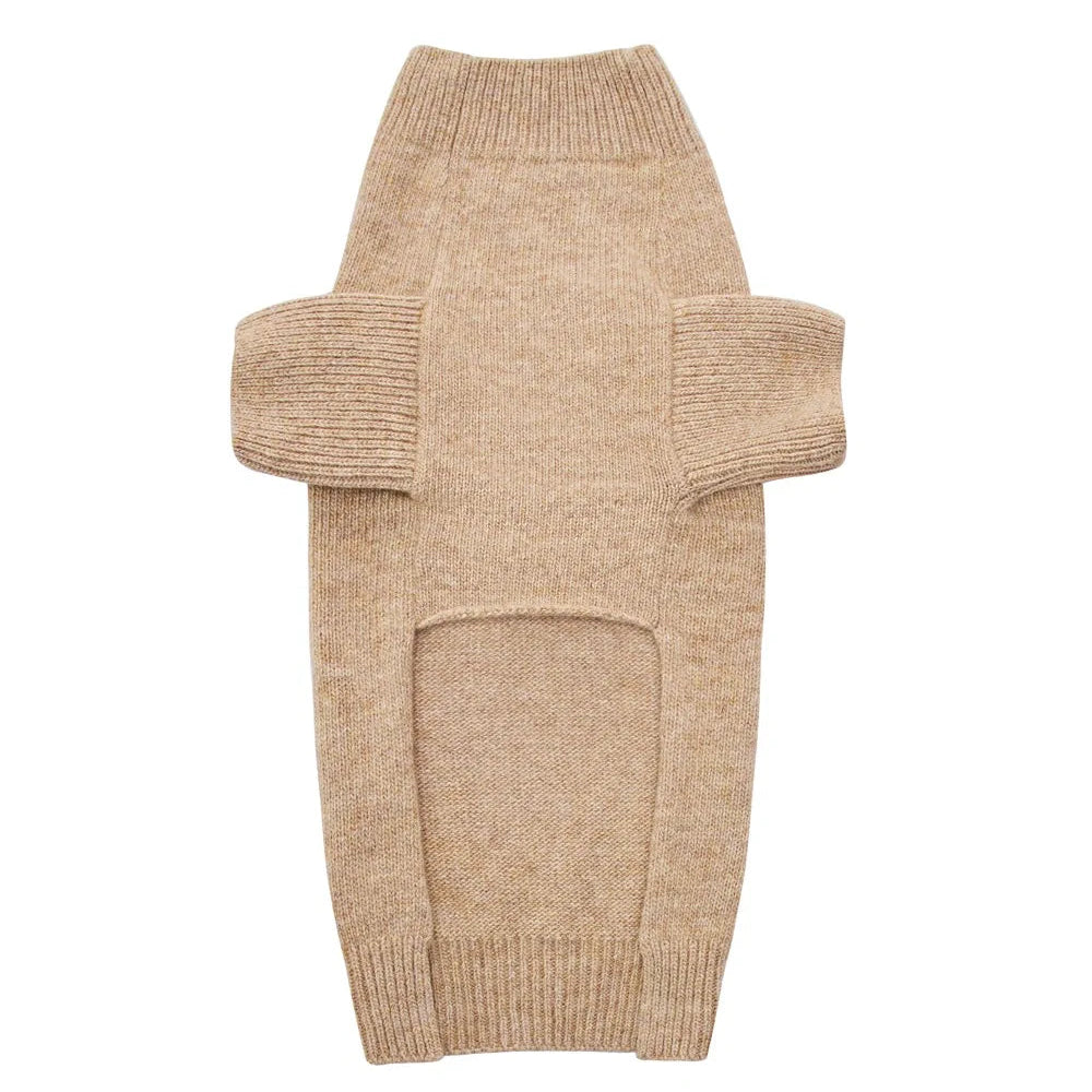 Maltipoo World Merinos Sweater, Cacao
