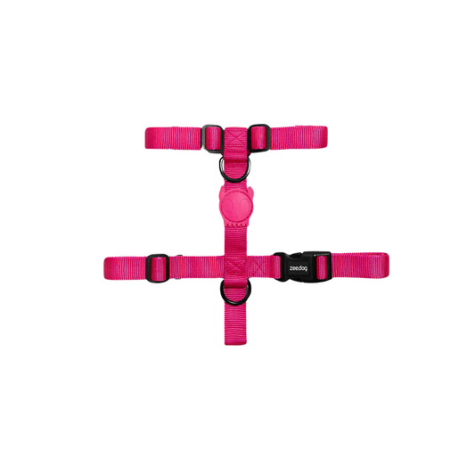 Zee.Dog Pink Led H-Harness