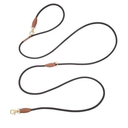 Maltipoo World Adjustable Easy Rope Leash, Brown