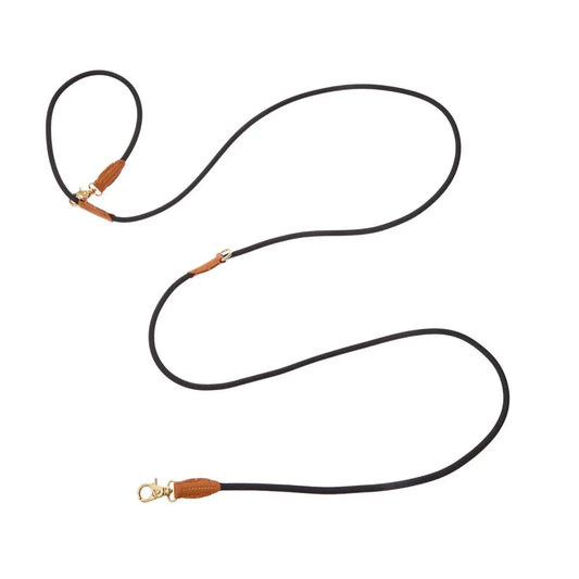 Maltipoo World Adjustable Easy Rope Leash, Orange