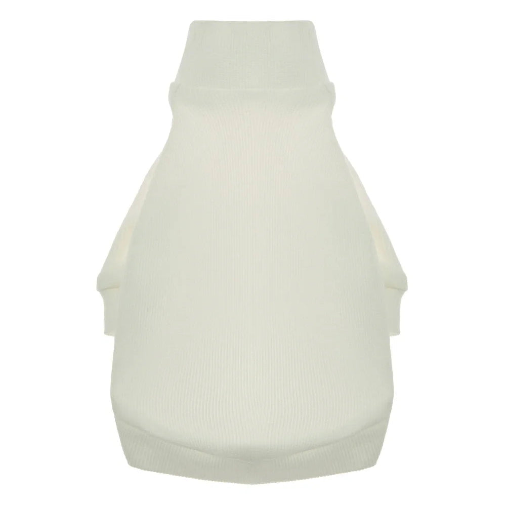 Maltipoo World Polo Neck PawSleeve, White