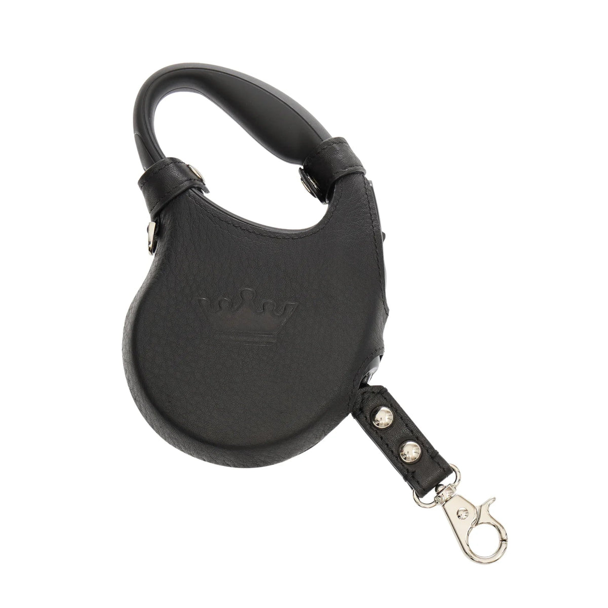 Maltipoo World Retractable Leash + Small Bag, Noir Silver