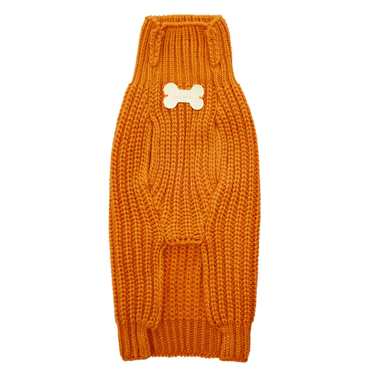 Maltipoo World Sweater Trio, Orange