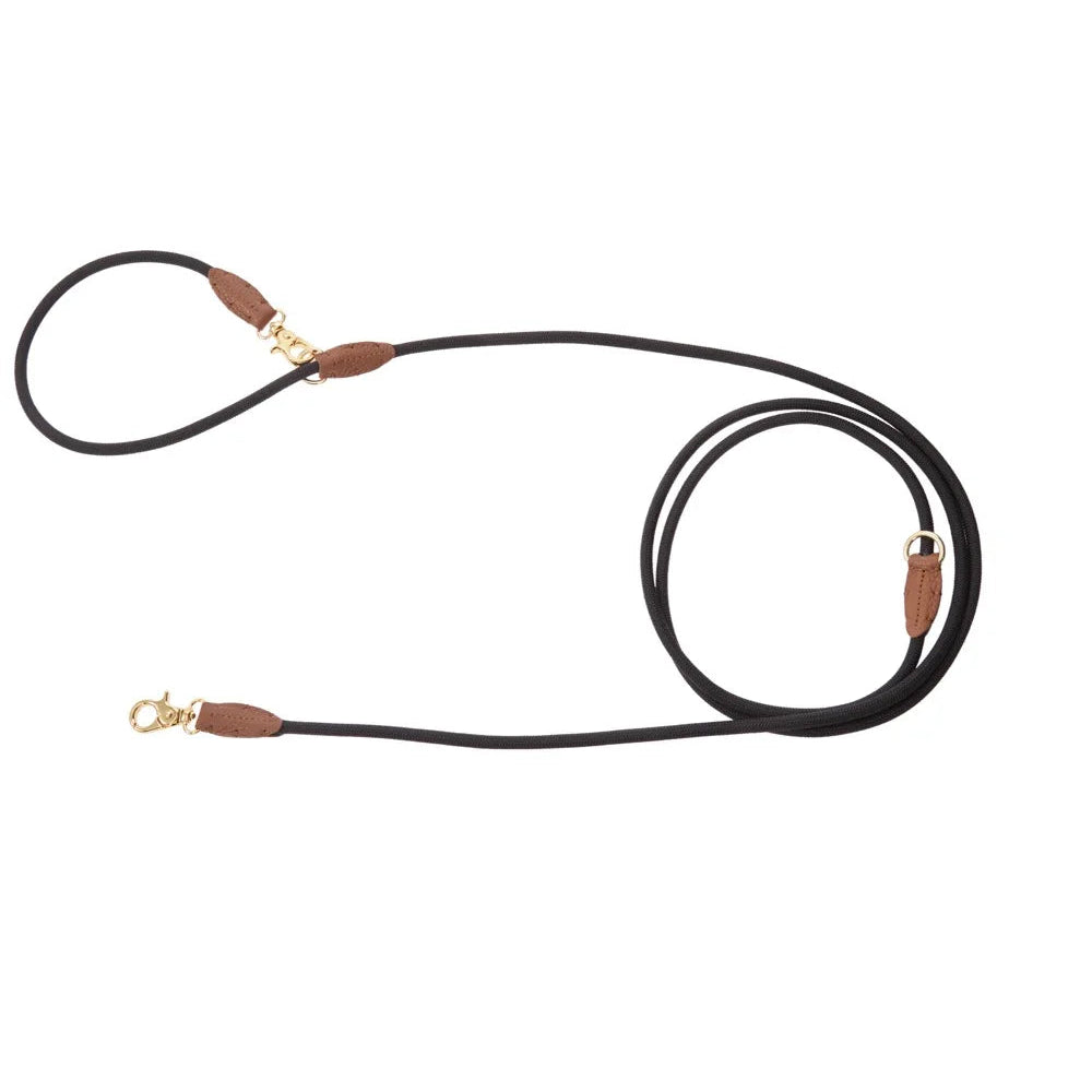 Maltipoo World Adjustable Easy Rope Leash, Brown