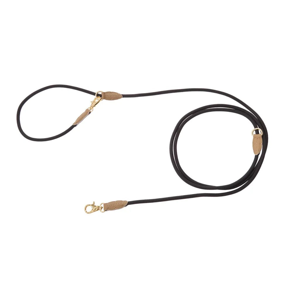 Maltipoo World Adjustable Easy Rope Leash, Beige